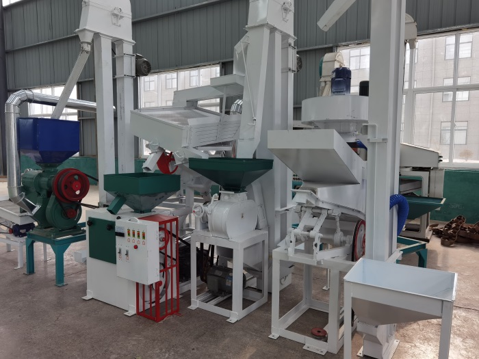 Automatic grain flour processing equipment